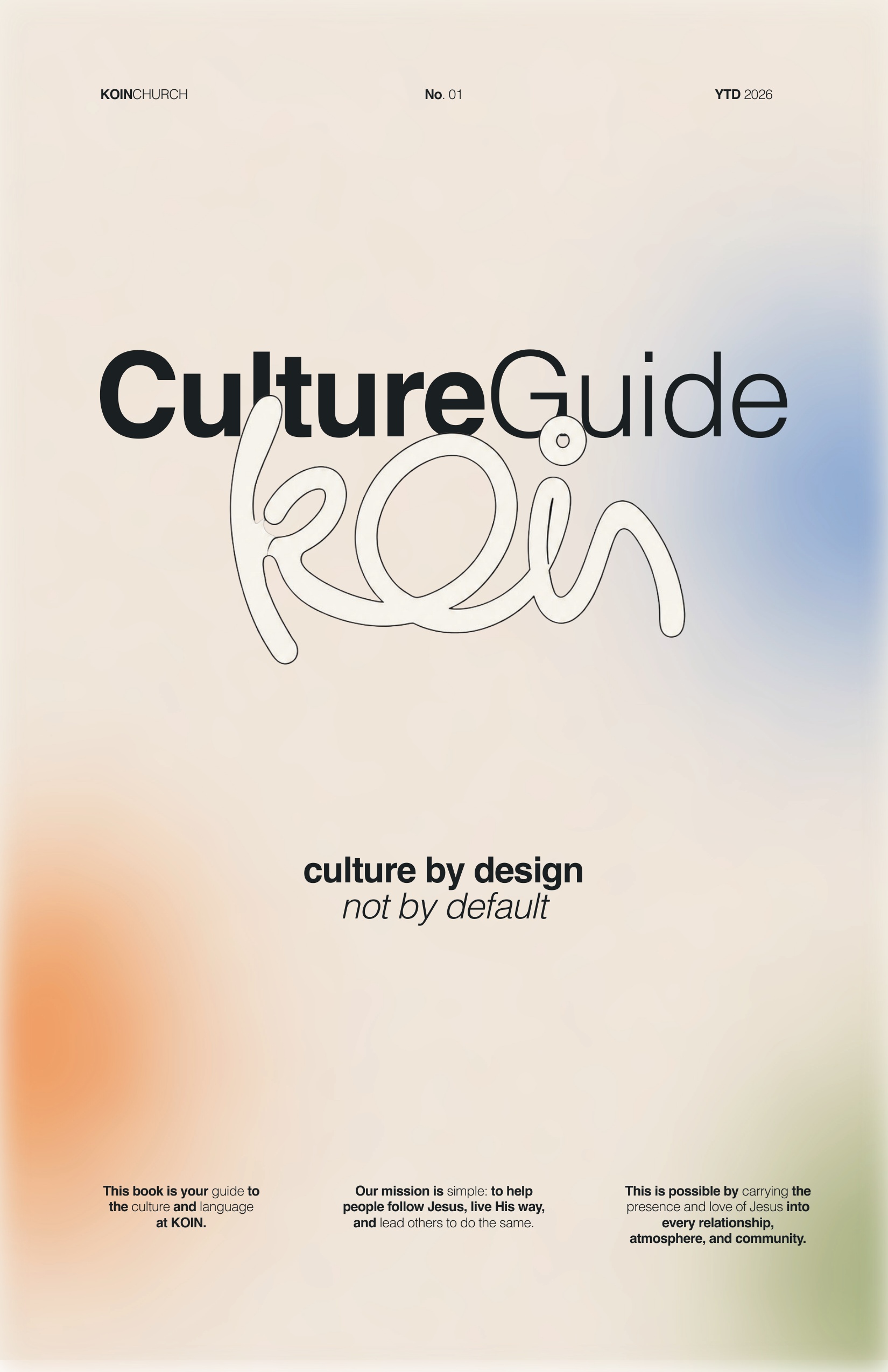 KOIN Culture Guide cover