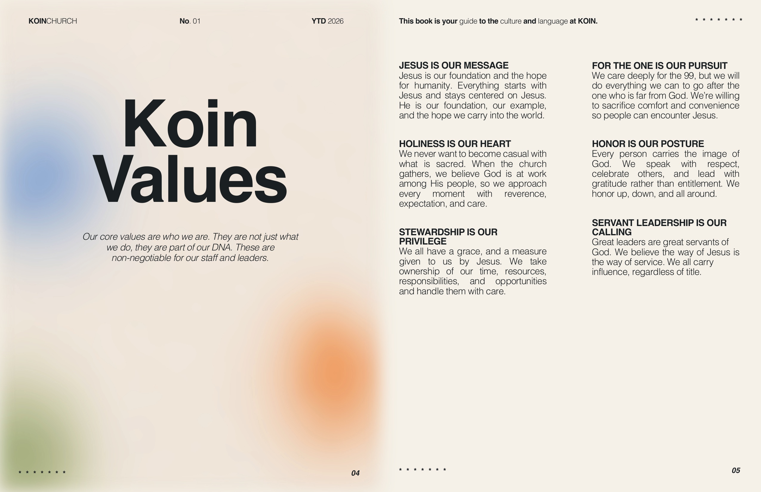 KOIN Values
